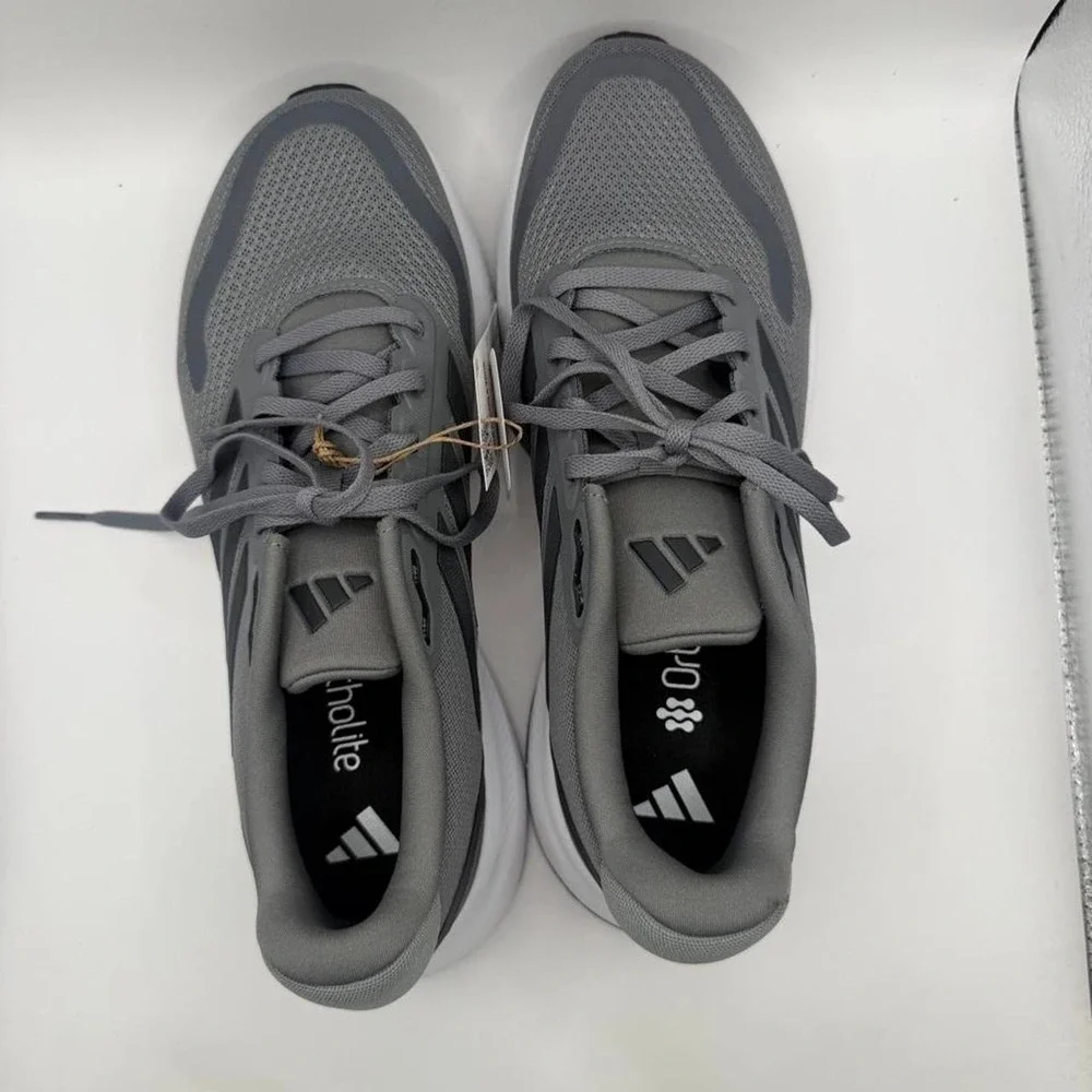 Adidas Runfalcon 5 Wide Running Shoes Gray Men's Size 7.5 – Brand New With Tags